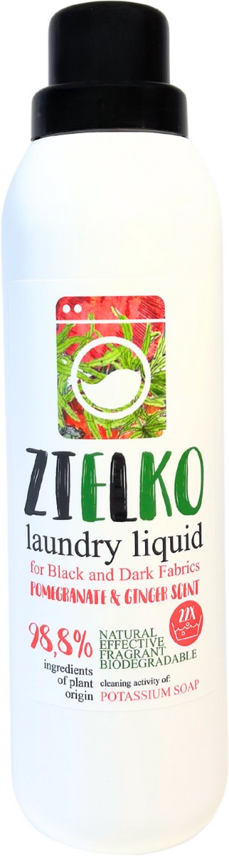 ZIELKO – Wasmiddel – Donkere Stoffen – 1L