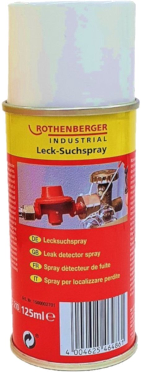ROTHENBERGER Industriële lekdetectiespray 125 ml - 1500002701