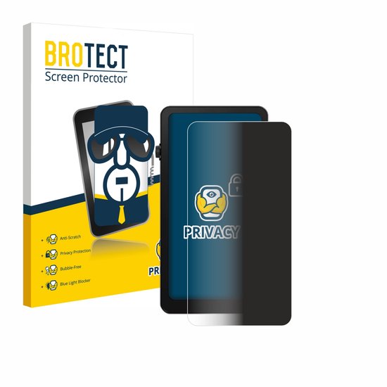 Foto: Brotect privacy screenprotector voor durobo krono folie beschermfolie blauwlichtfilter