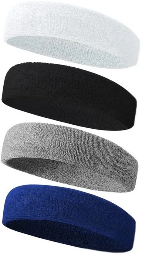 DERAYEE 12pcs Bandeau de Sport,Bandeau Transpiration Coloré Bandeau