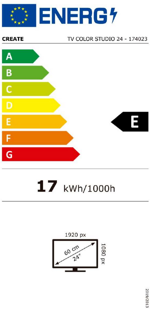 CREATE Draagbare 24" Smart TV met Batterij - afbeelding 2