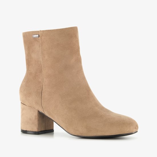 XX By Mexx dames enkellaarsjes met hak beige - Maat 38