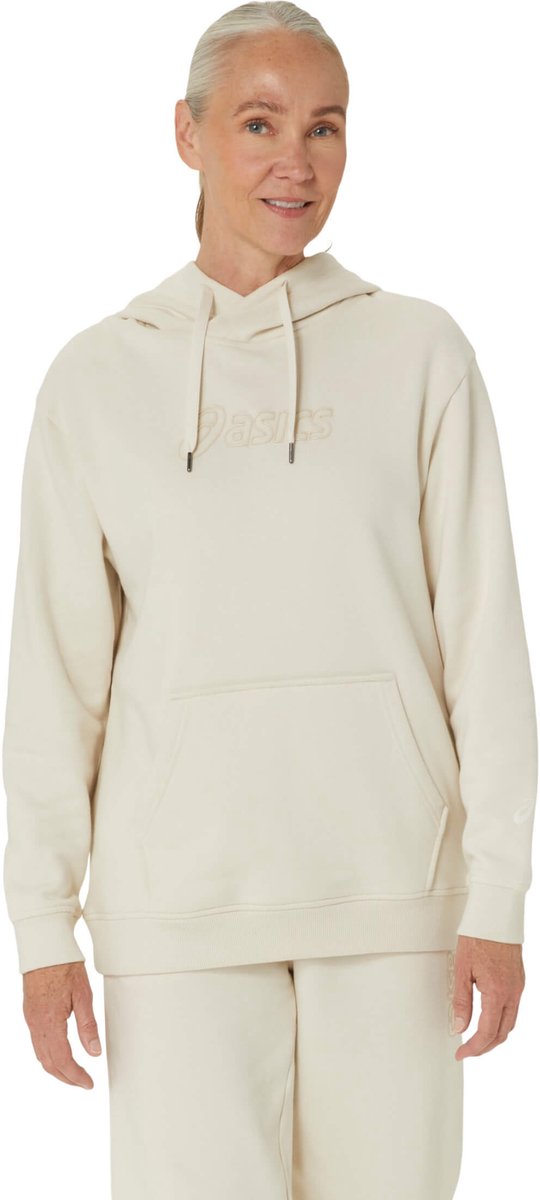 ASICS Logo OTH Hoodie Hoodie XS Birch ASICS Logo Lifestyle Beige