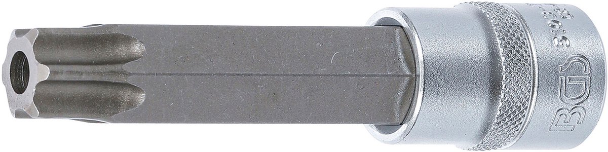 BGS Dopsleutelbit - lengte 110 mm - 1/2 - Torx met boring T80