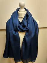 Ligne Dorée dubbelzijdige zijden sjaal 70 | 100% Twill Silk scarf | MÀNA – MÀNA Amsterdam