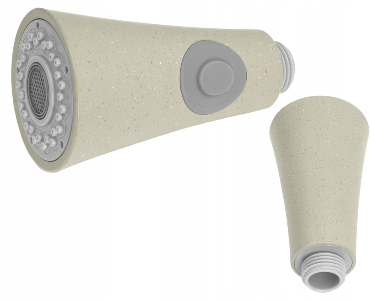 Douchekop Keukenkraan Uittrekbaar - Beige