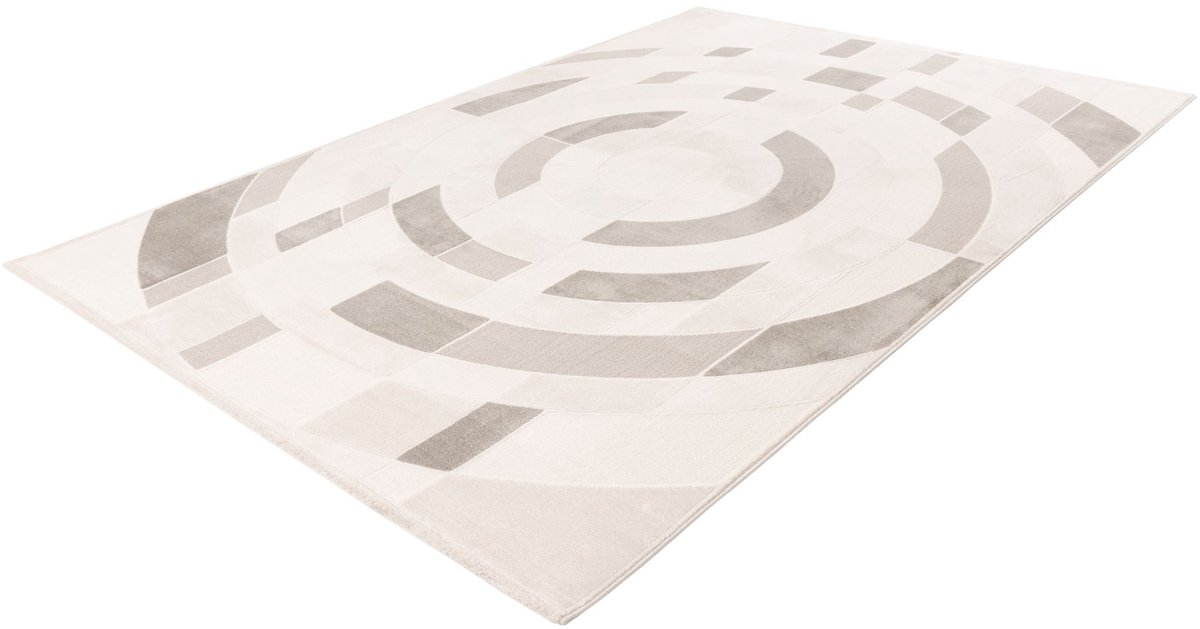 Batucci Vloerkleed - Modern - Abstract Design - Zilver Grijs - Zacht en Comfortabel - Ideaal voor Woonkamer en Slaapkamer