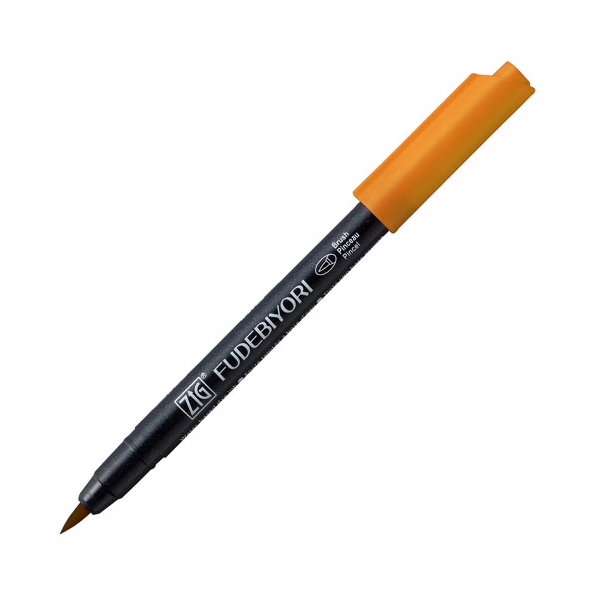 Kuretake Fudebiyori Penseelmarker Lichtbruin