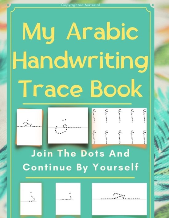My Arabic Handwriting trace book - cover
