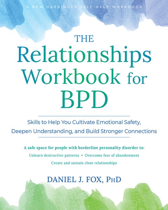 The Relationships Workbook For Bpd - cover