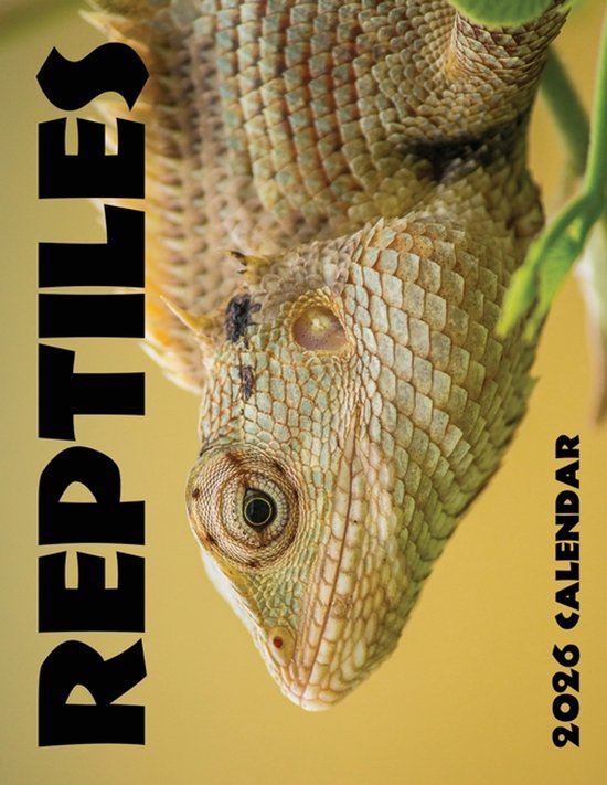 Reptiles 2026 Calendar