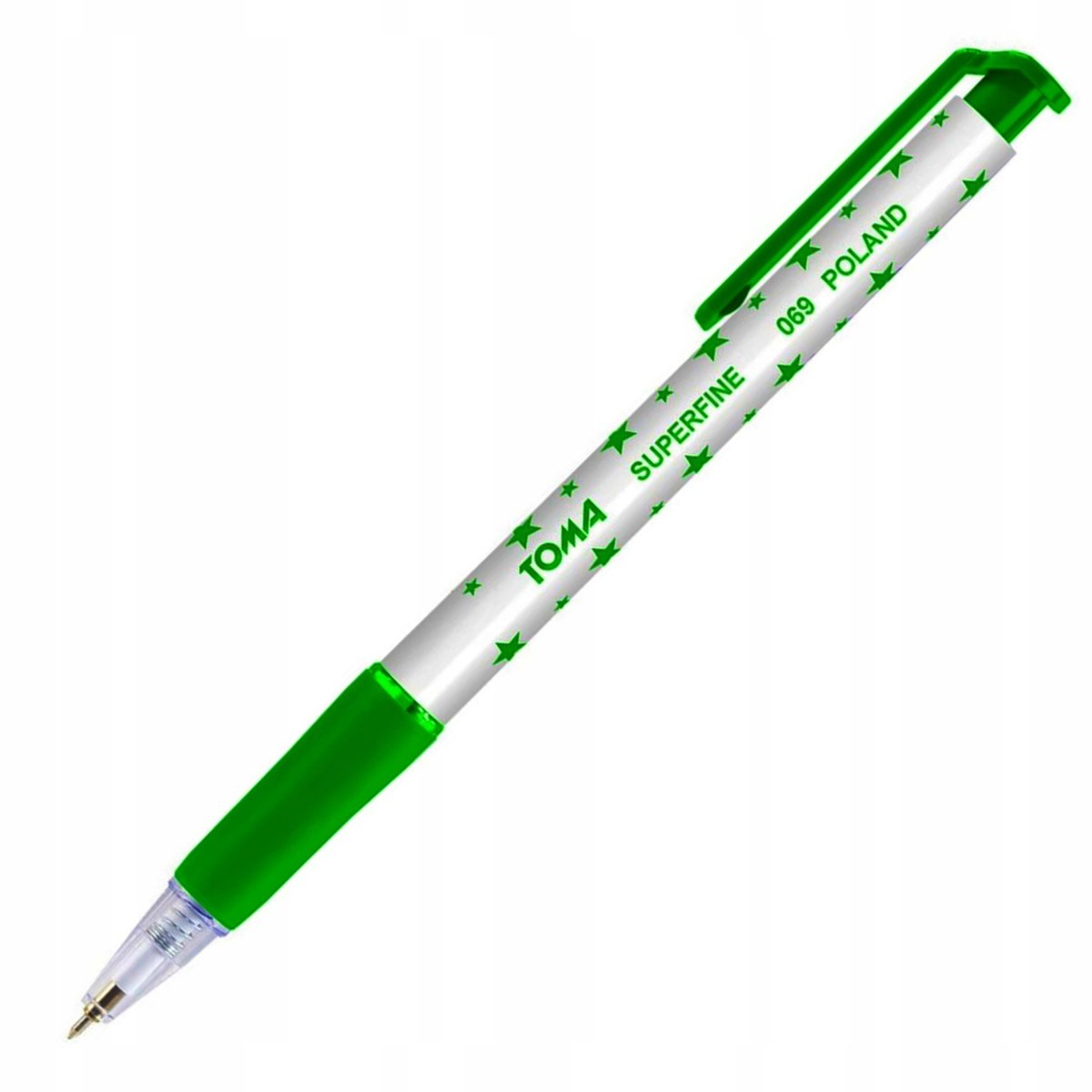 Automatische Pen Groen Sterren 0,5 mm - Vloeiend Schrijven
