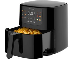 Inventum GF501HLDB - Airfryer - Hetelucht friteuse - 5 liter - 70 tot 200 graden - 1500 watt - Zwart