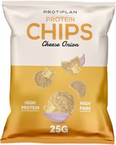 Protiplan - Protein Chips Cheese Onion - 12 stuks - 12 x 25 g - Low carb snack
