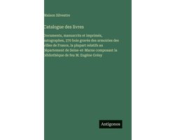 Catalogue des livres