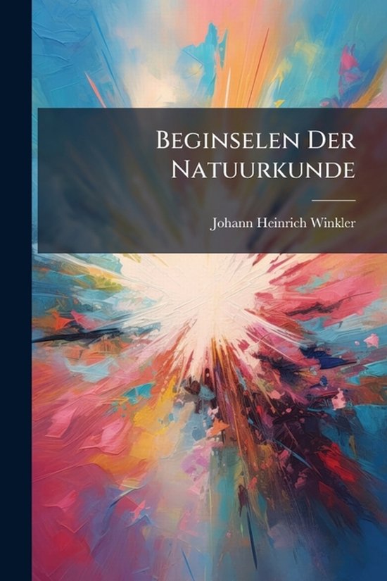 Beginselen Der Natuurkunde - cover