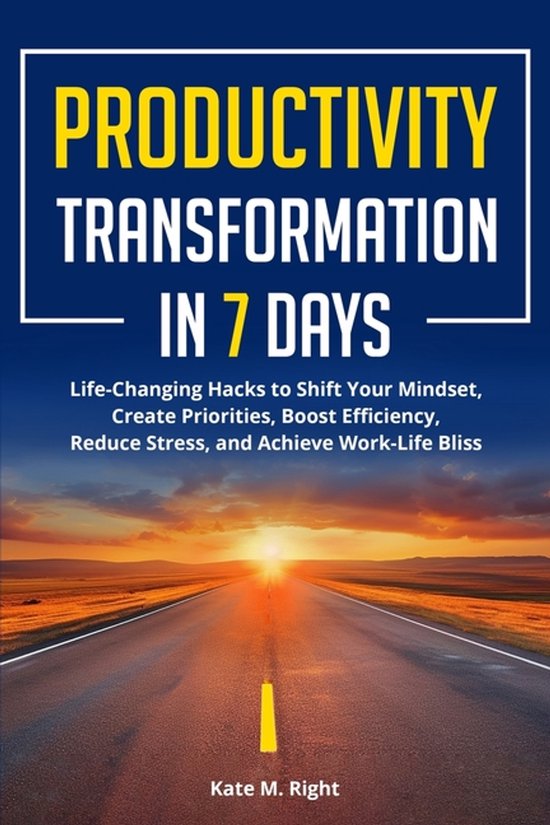 Productivity Transformation in 7 Days - cover