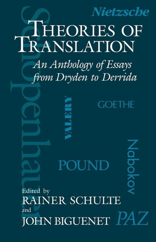 Theories of Translation - cover