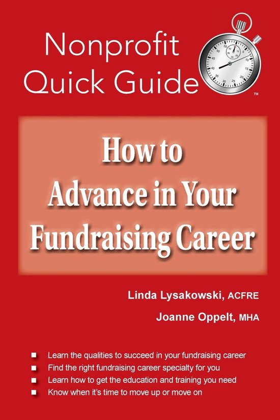 How to Advance in Your Fundraising Career - cover