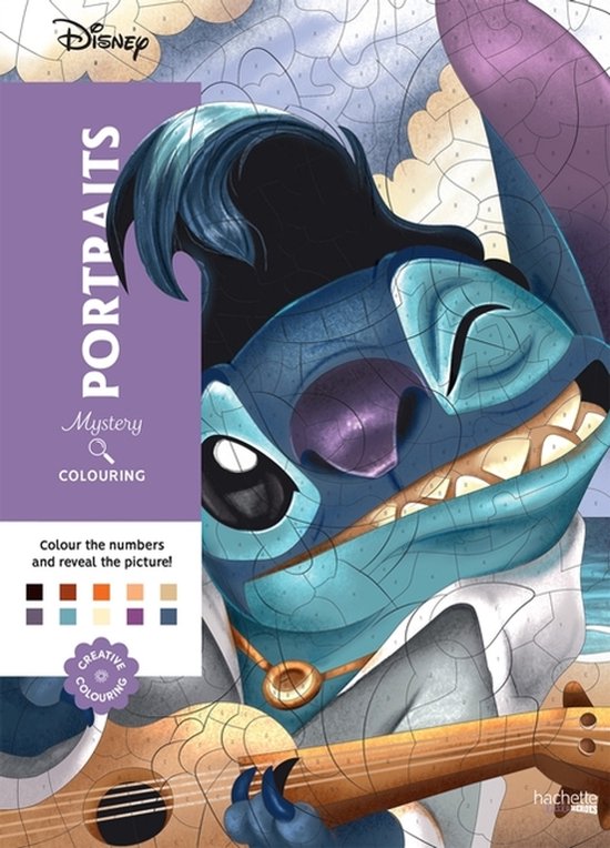 Mystery Colouring - Portraits - cover
