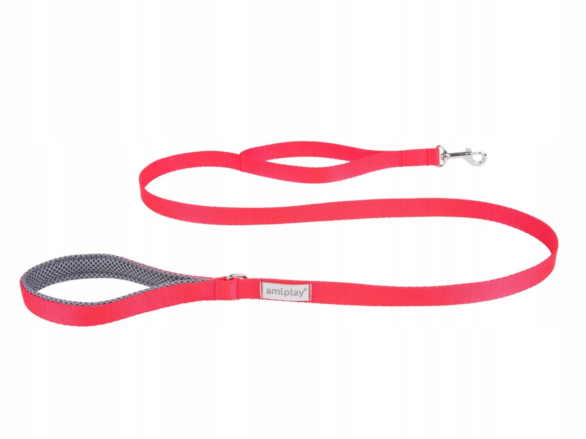 Amiplay Samba Hondenlijn Klassiek L 150 cm Rood