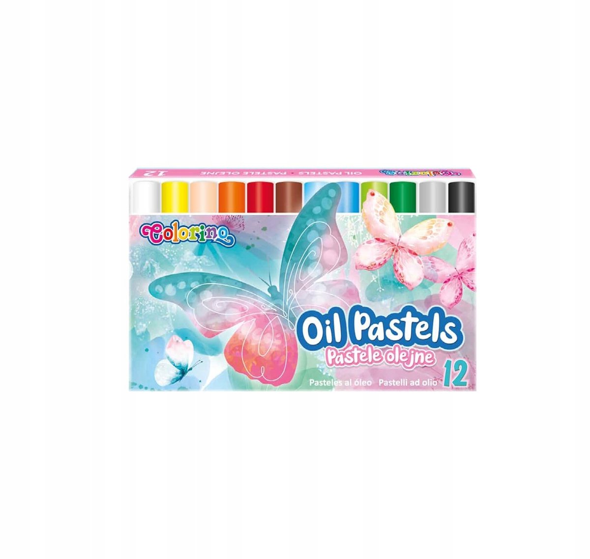 Colorino Schoololiepastels 12 kleuren - Dromen