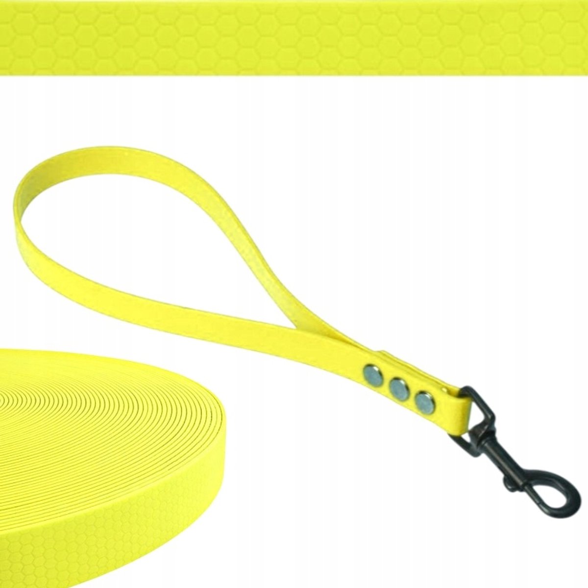 Waterdichte Hondenlijn ShelbyPets 1.6cm Geel 0.45m