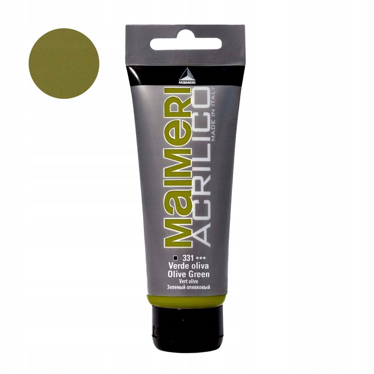 Maimeri Acrilico Acrylverf 200ml - Olijfgroen
