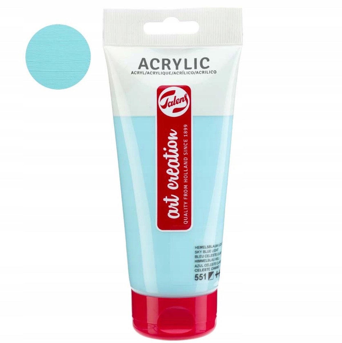 Art Creation Acrylverf 200 ml - Hemelsblauw Licht 551
