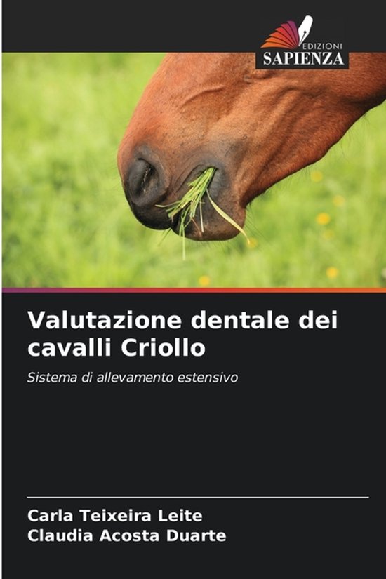 Valutazione dentale dei cavalli Criollo - cover