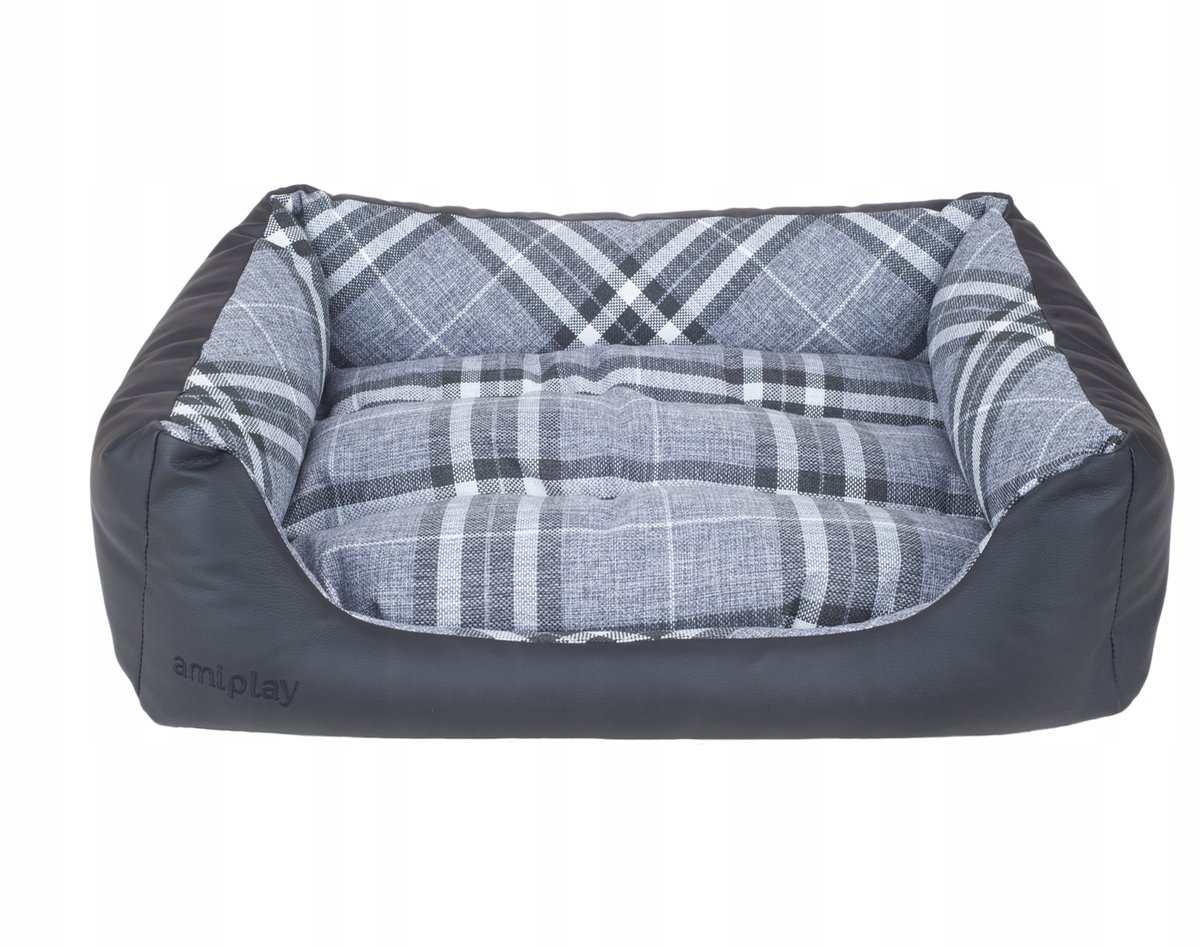 Amiplay Hondenbank Kent S Zwart - ZipClean 4in1