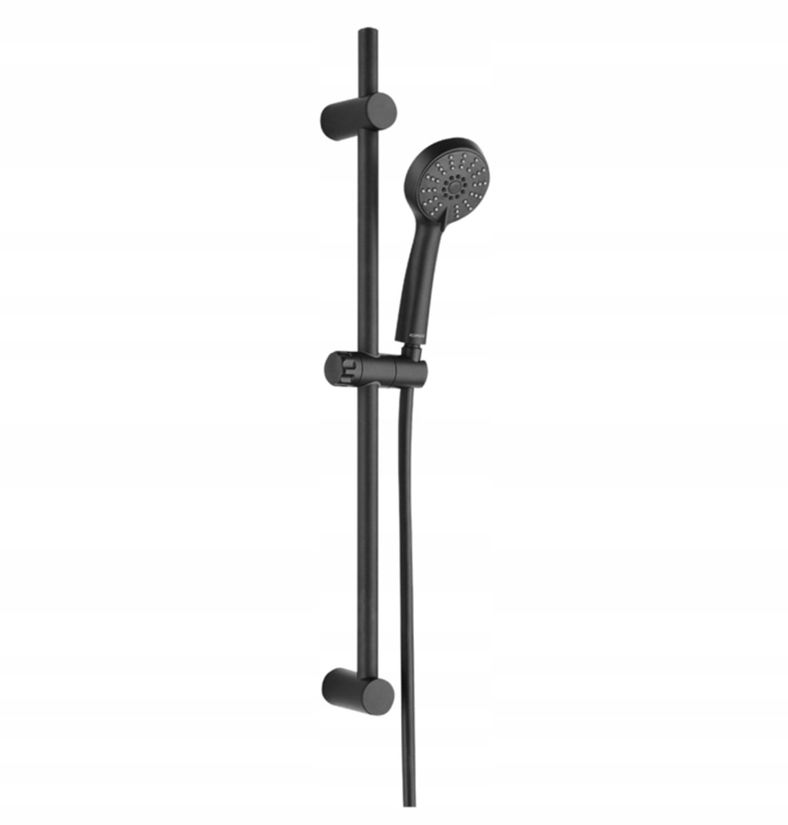 CENTO Doucheset Zwart Mat 70cm met 3 Functies Douchekop