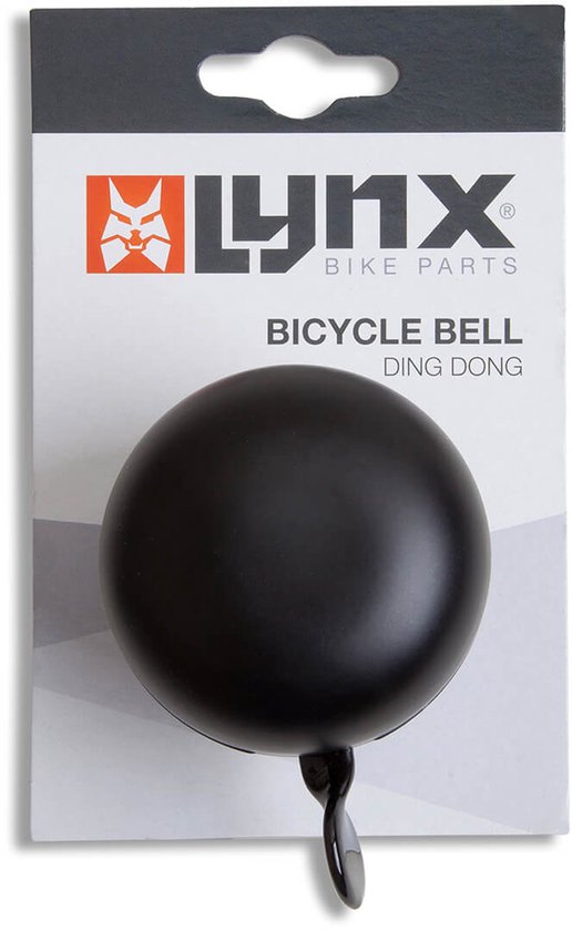 Lynx Fietsbel Ding Dong 60 Mm Zwart van Lynx. — afbeelding 2