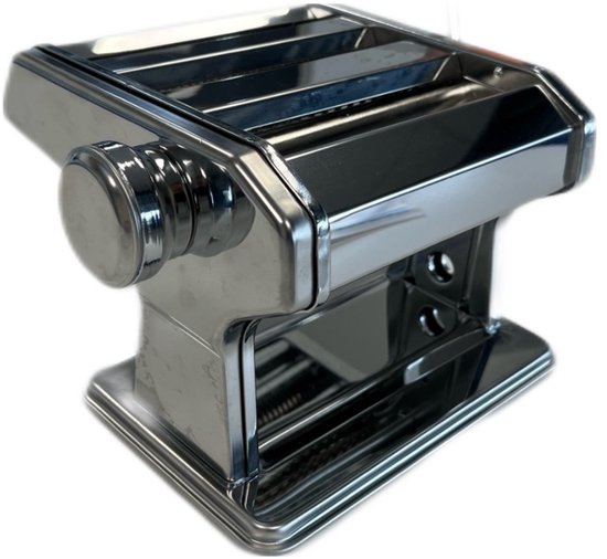 Basic Culinair Pastamachine voor tagliolini, tagliatelle en lasagne - RVS van Merkloos — afbeelding 3