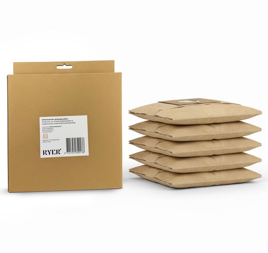 RYER Stofzuigerzakken - Voor de RYER MotionPro Serie - 5 Stuks