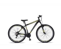 Umit 4 Motion MTB 27.5 Inch 47 cm Unisex 21V V-Brakes Zwart/Geel