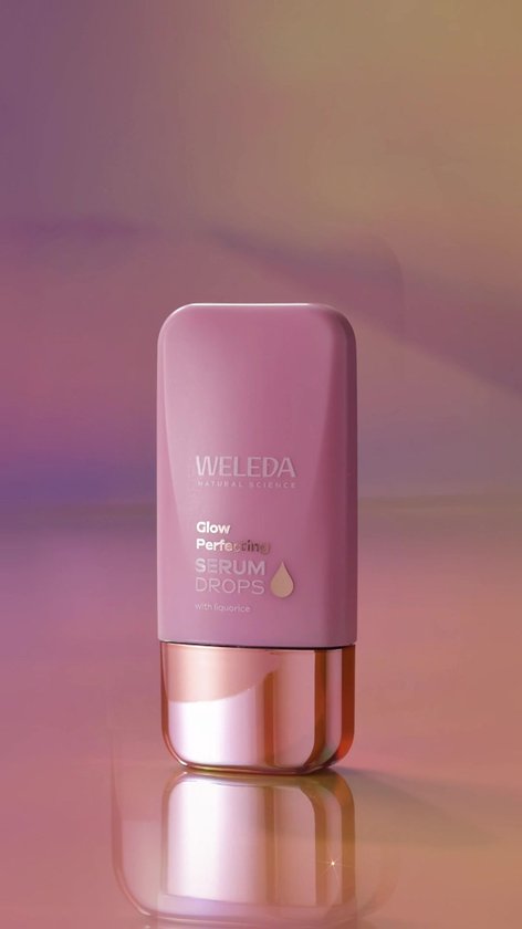 WELEDA Glow Boost Serum Drops - Stralende Teint & Vermindert Hyperpigmentatie - 100% Natuurlijke Ingrediënten & Vegan - 30ml