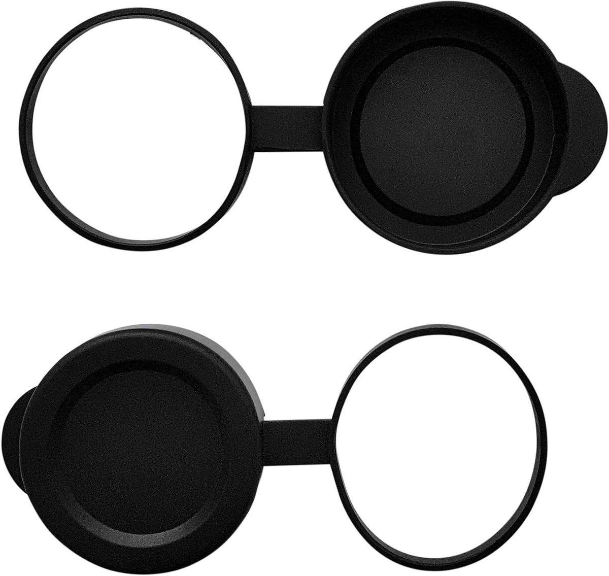Provento - Verrekijker monoculair met 42mm objectief, lenskappen van 48.5-50mm en rubberen cover set in zwart