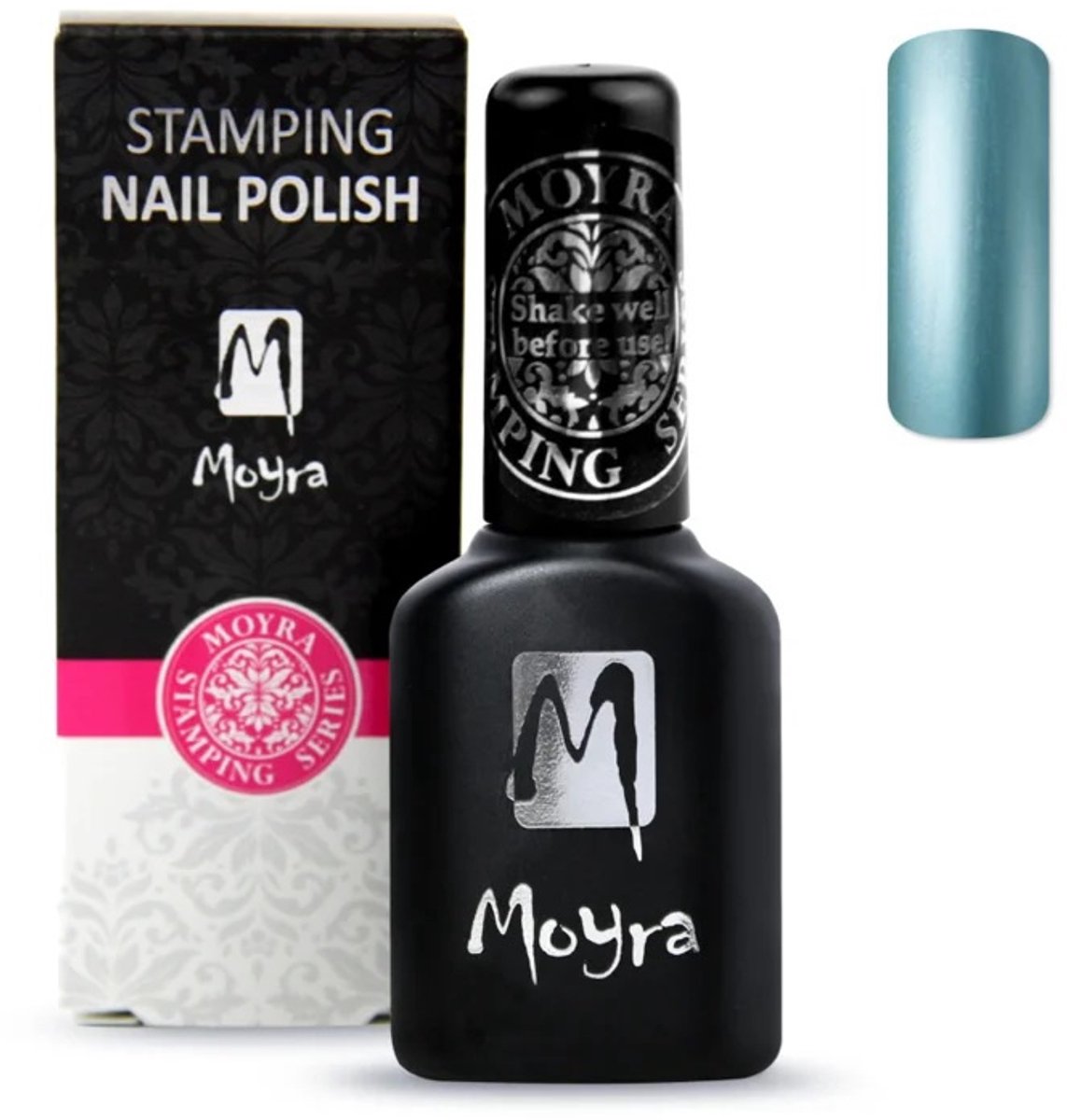 Moyra Smart Stamping Nail Polish SPS 16 METAL BLUE