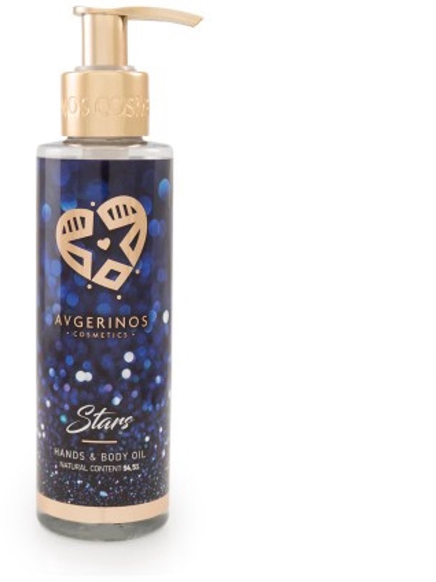 AVGERINOS STARS 150ML - BODY OLIE - MASSAGEOLIE - HUIDOLIE - HAAROLIE