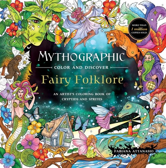 Mythographic Color and Discover: Fairy Folklore - cover