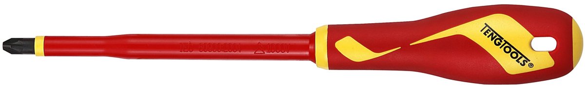 Pozidriv Kruiskopschroevendraaier 1000V PZ0 - Teng Tools