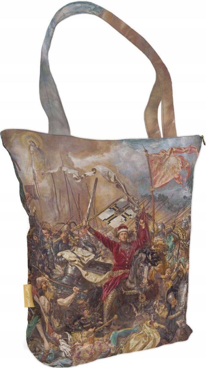 Shopper Tas met "Slag om Grunwald" Kunstprint
