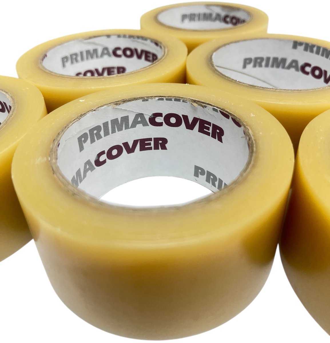6x Primacover PE - MULTI Tape, Transparante Universele Montagetape voor oa Stucloper etc, laat geen resten achter 50mm x 33 mtr.