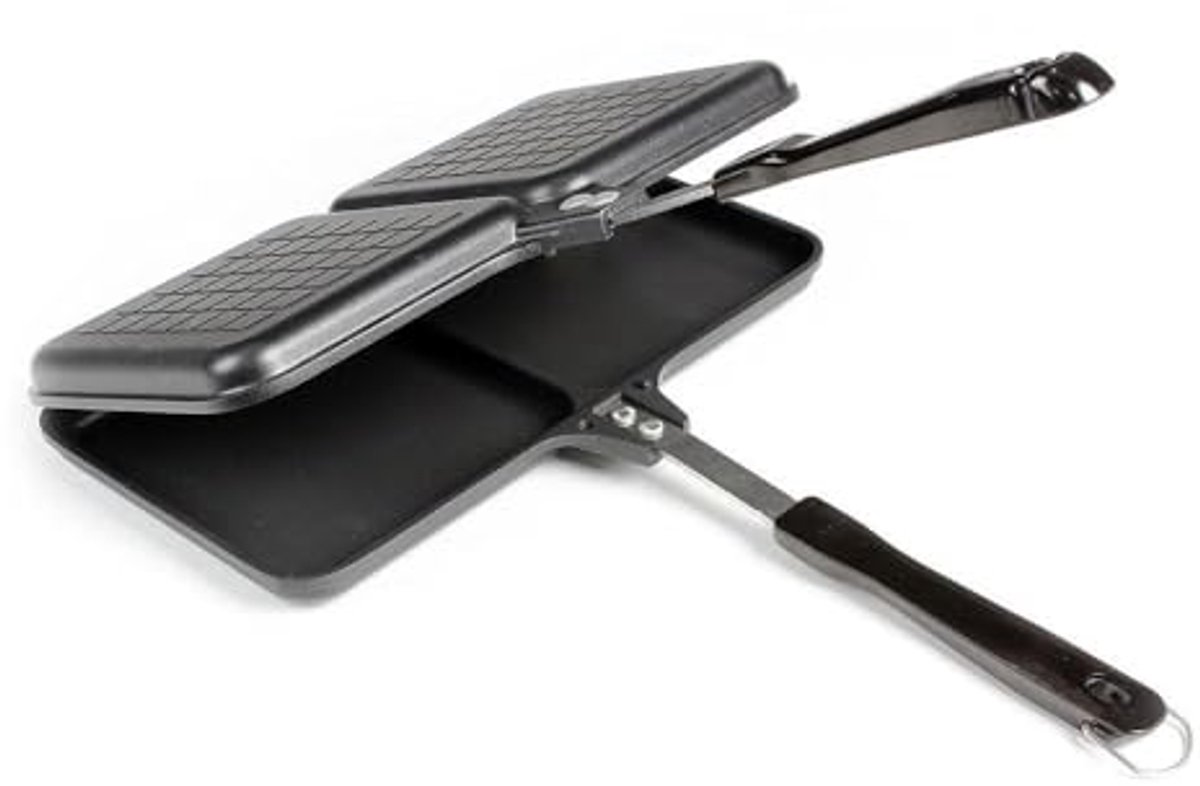 Dubbele Sandwich Maker voor Kamperen en Picknicken