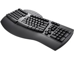Perixx Periboard-512NL Ergonomisch Toetsenbord – Gesplitst Design – QWERTY/US – NL Editie - Voldoet aan NDAA