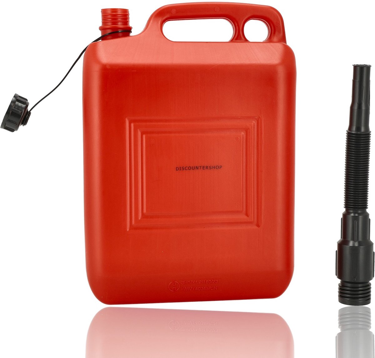Jerrycan/benzinetank 10 liter rood voor kerst bestellen, Kerst