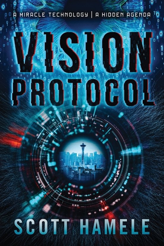 The Synthetic Age: A Near-Future Techno-Thriller- Vision Pro ... - cover