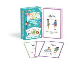 Omslag van DK English for Everyone Junior- English for Everyone Junior High-Frequency Words Flash Cards