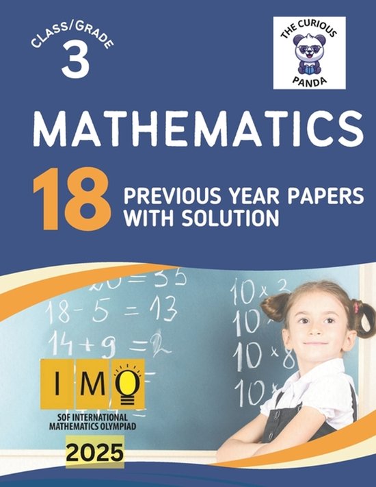 IMO Mathematics Olympiad book for Class 3 18 Previous Year papers with ...